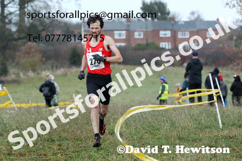 Senior men, 2021 North Eastern Cross Country Championships, Sedgefield. Photo: David T. Hewitson/Sports for All Pics